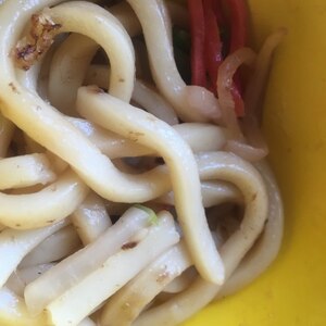 我が家の簡単焼うどん